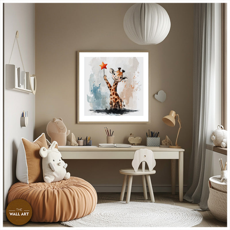GIRAFFE AND STAR