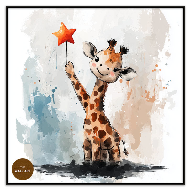 GIRAFFE AND STAR