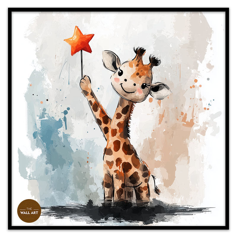 GIRAFFE AND STAR