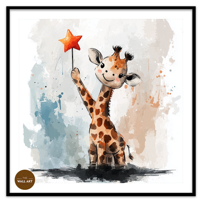 GIRAFFE AND STAR