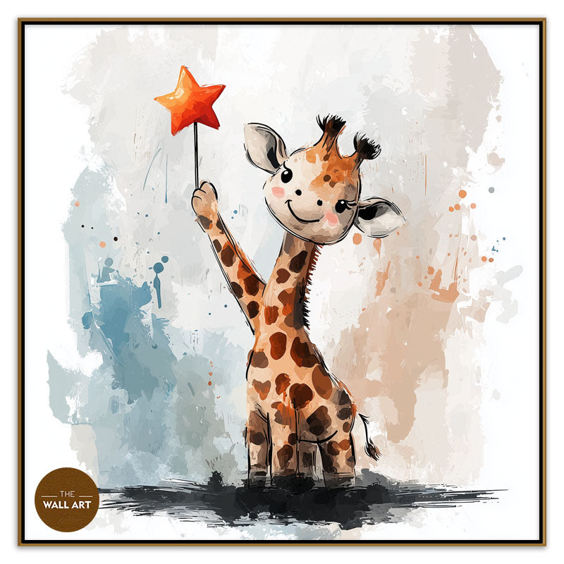 GIRAFFE AND STAR