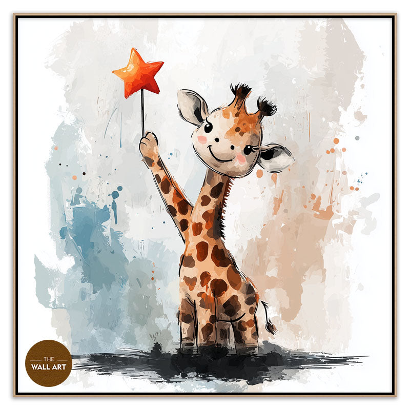 GIRAFFE AND STAR