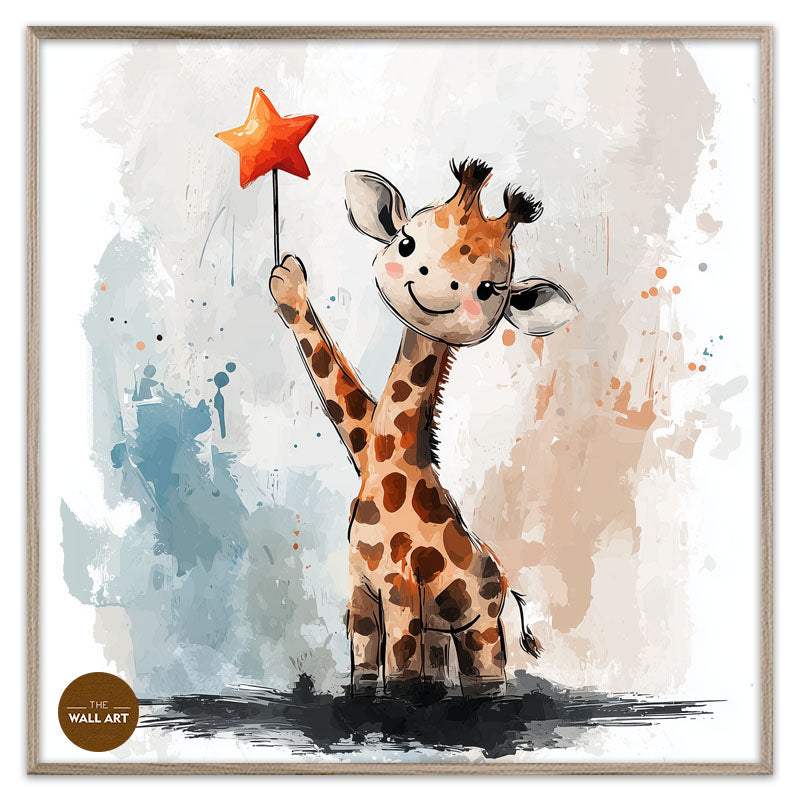 GIRAFFE AND STAR