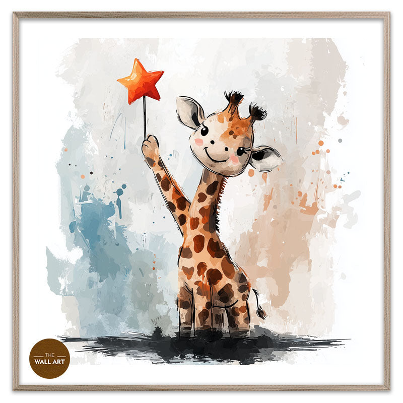 GIRAFFE AND STAR