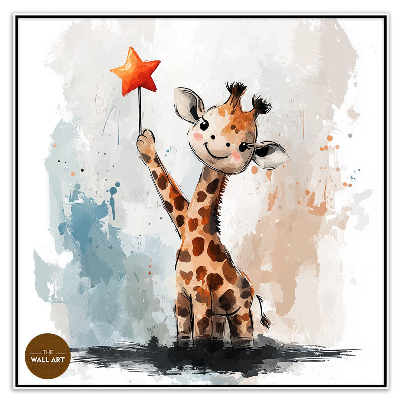 GIRAFFE AND STAR