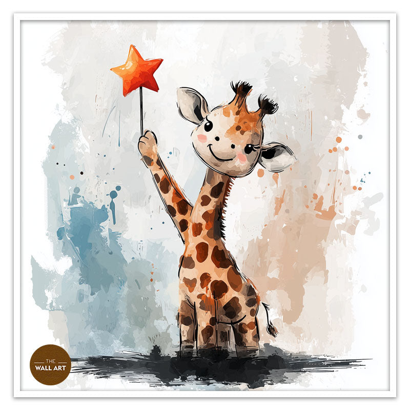 GIRAFFE AND STAR