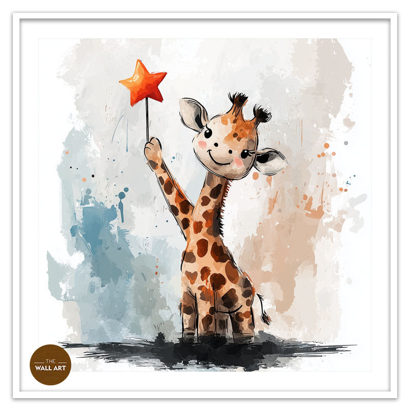 GIRAFFE AND STAR