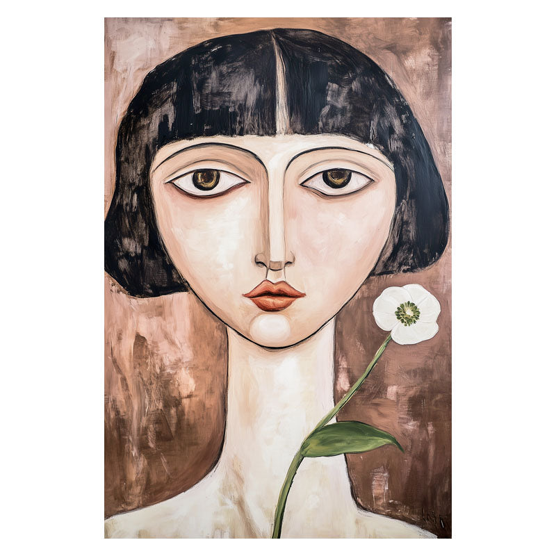 GIRL WITH FLOWER