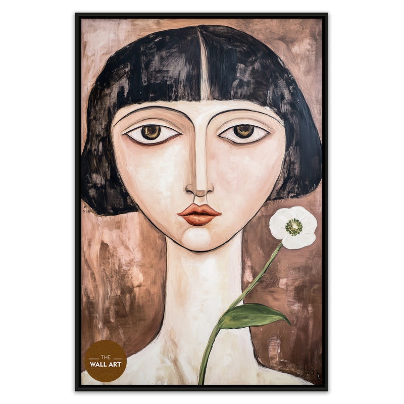GIRL WITH FLOWER