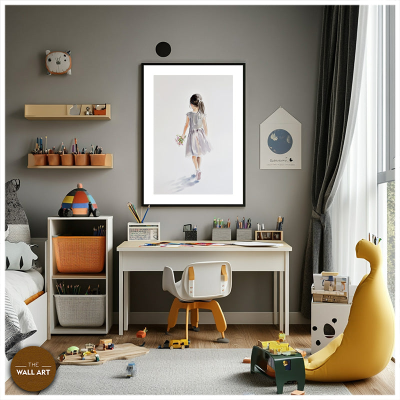 GIRL WITH FLOWER III