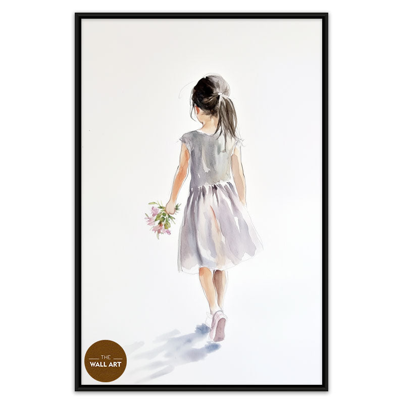 GIRL WITH FLOWER III