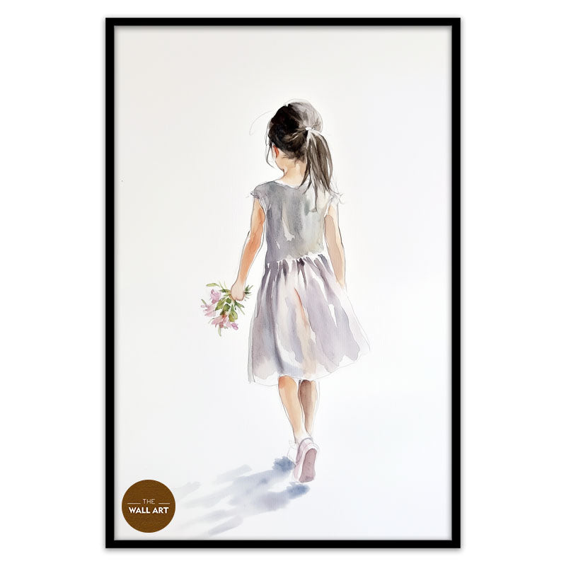 GIRL WITH FLOWER III