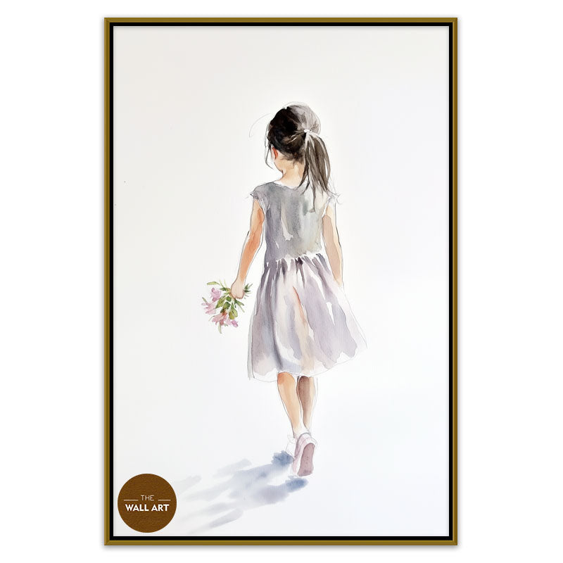 GIRL WITH FLOWER III
