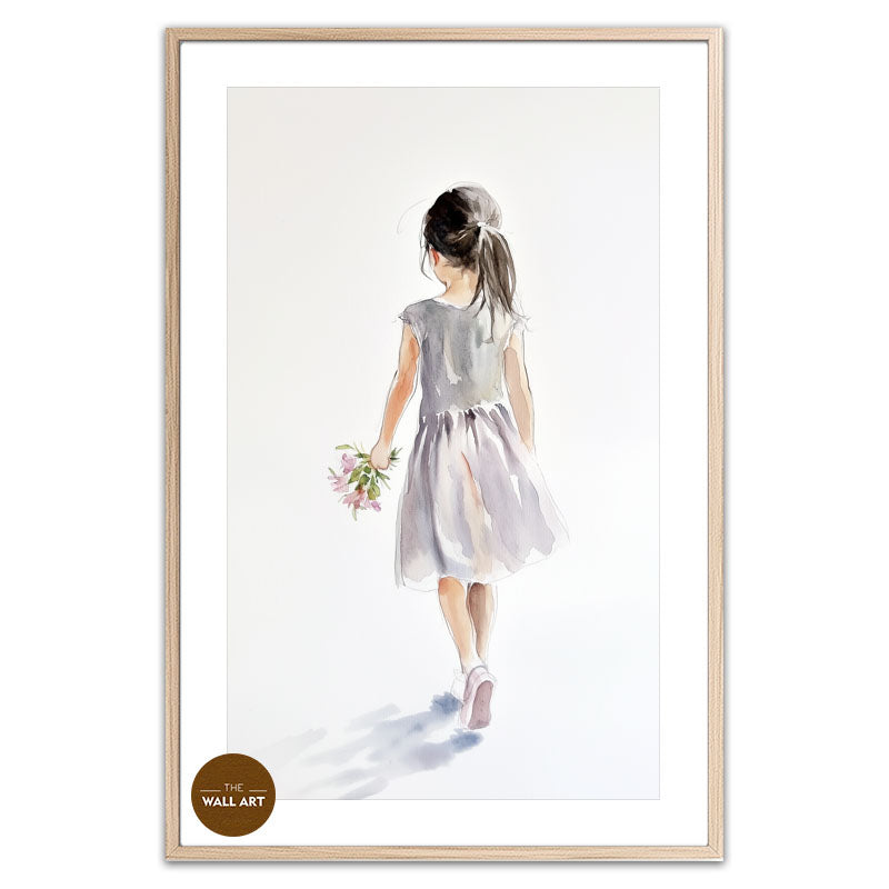 GIRL WITH FLOWER III