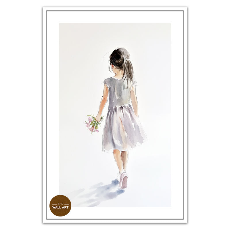 GIRL WITH FLOWER III