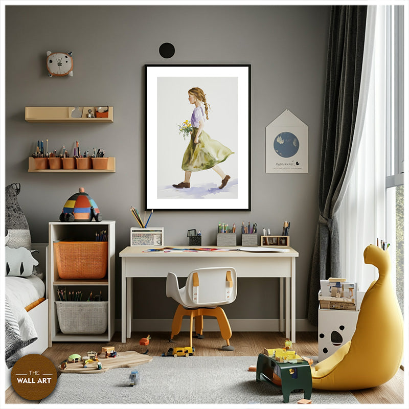 GIRL WITH FLOWER II