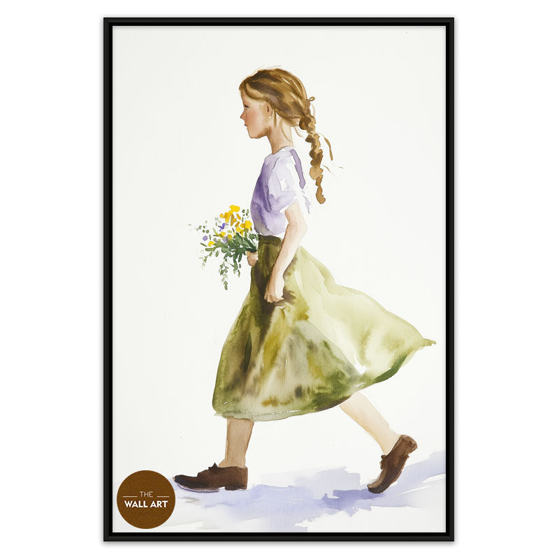 GIRL WITH FLOWER II