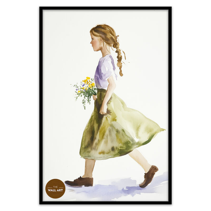 GIRL WITH FLOWER II