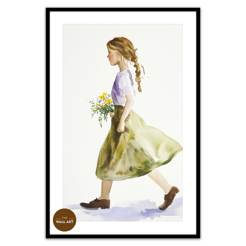 GIRL WITH FLOWER II