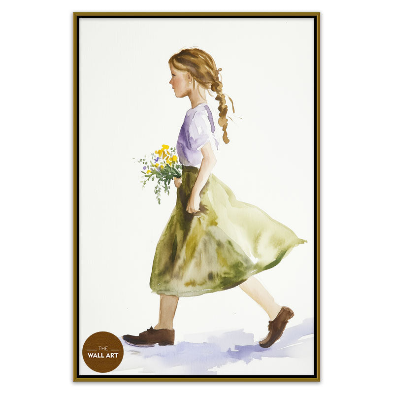 GIRL WITH FLOWER II