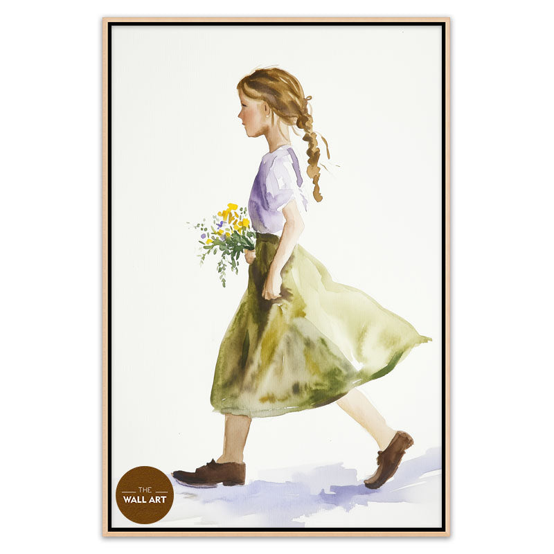 GIRL WITH FLOWER II