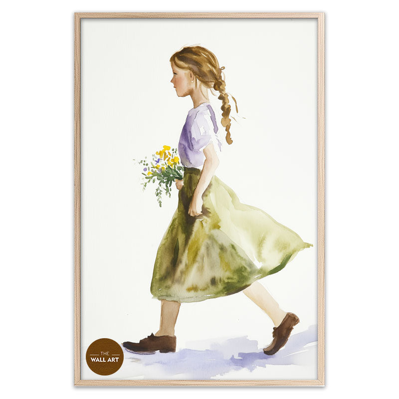 GIRL WITH FLOWER II