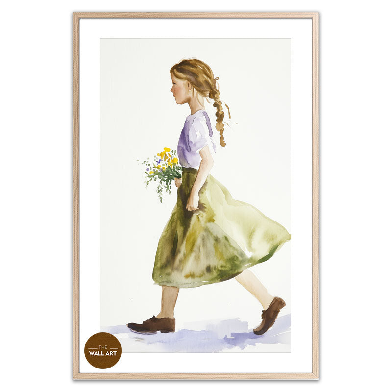GIRL WITH FLOWER II