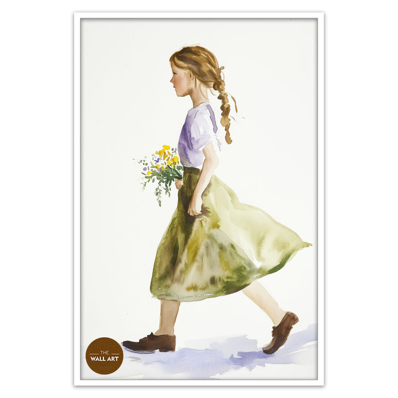 GIRL WITH FLOWER II