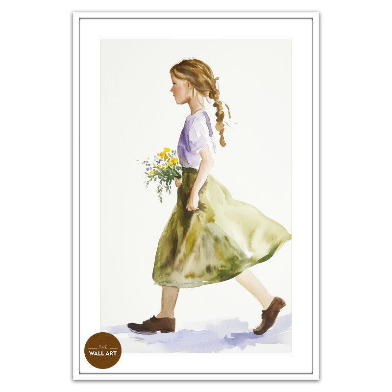 GIRL WITH FLOWER II