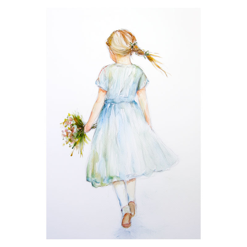 GIRL WITH FLOWER IV