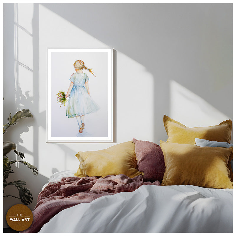 GIRL WITH FLOWER IV