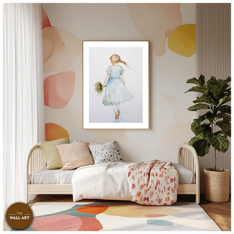 GIRL WITH FLOWER IV