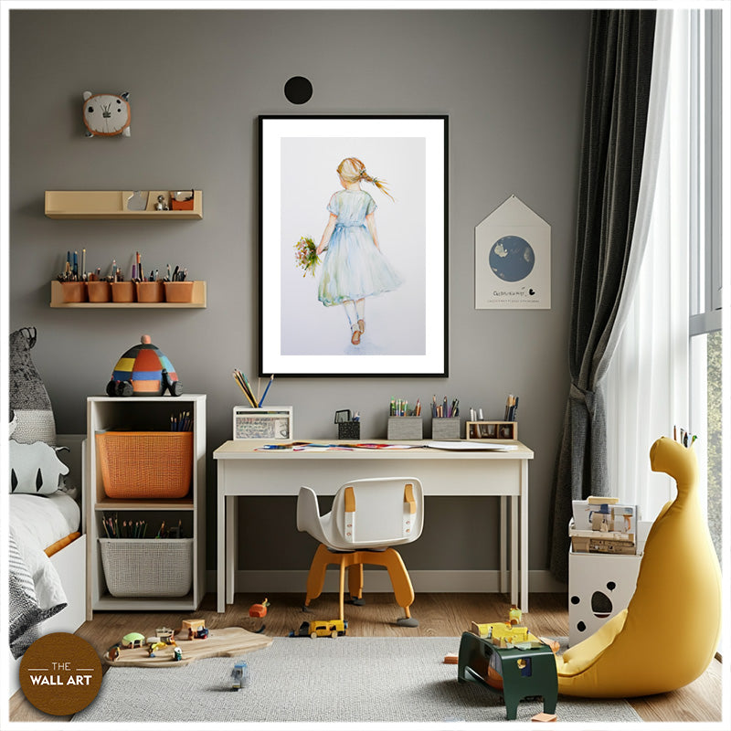 GIRL WITH FLOWER IV