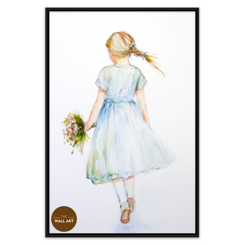 GIRL WITH FLOWER IV