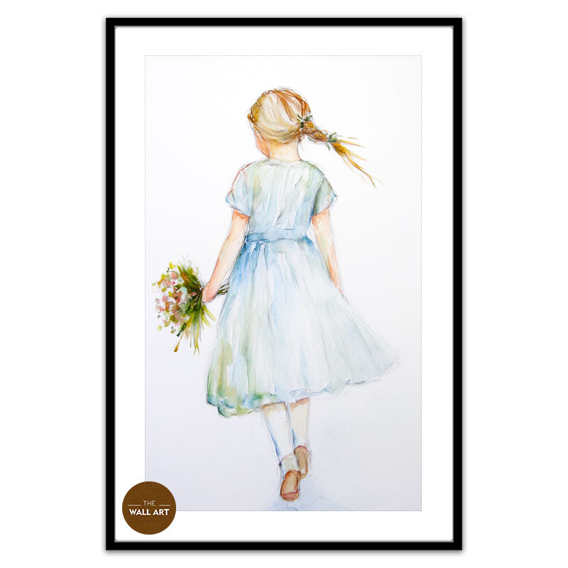 GIRL WITH FLOWER IV