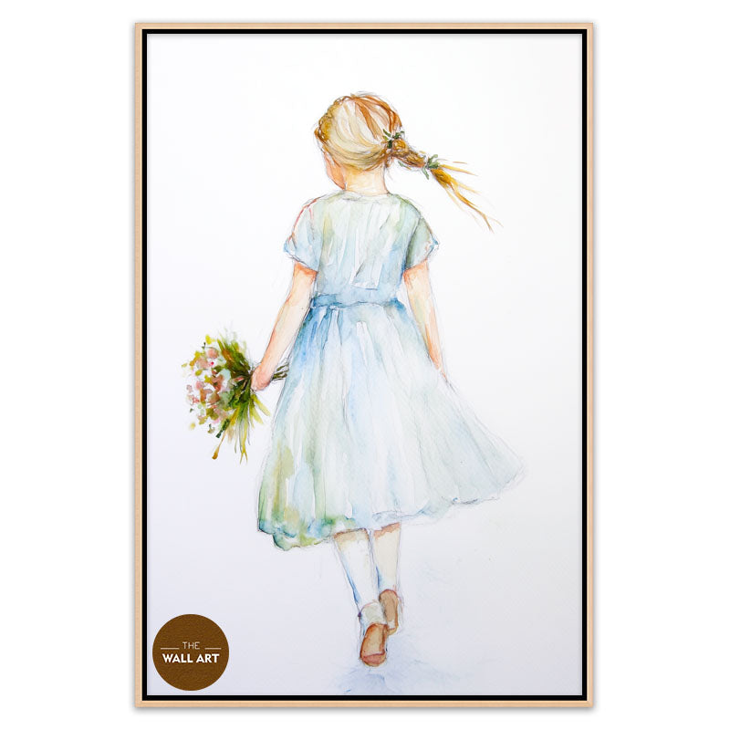 GIRL WITH FLOWER IV