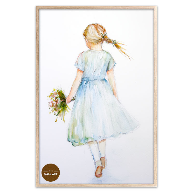 GIRL WITH FLOWER IV