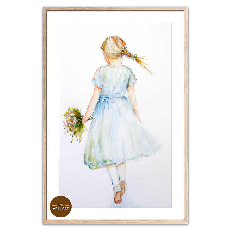GIRL WITH FLOWER IV