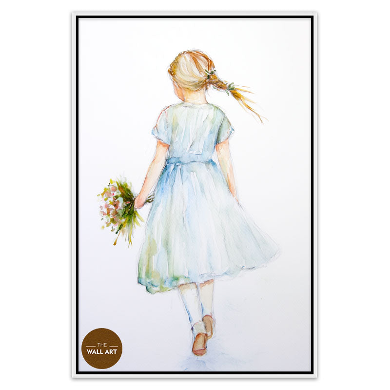 GIRL WITH FLOWER IV