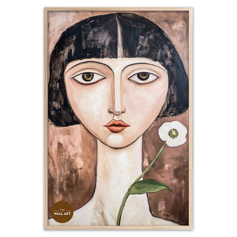 GIRL WITH FLOWER
