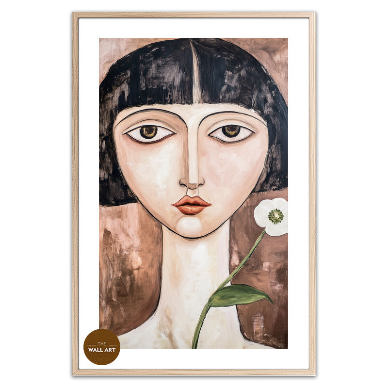 GIRL WITH FLOWER