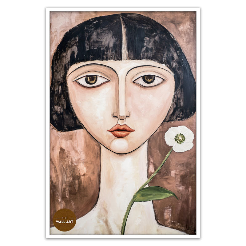 GIRL WITH FLOWER