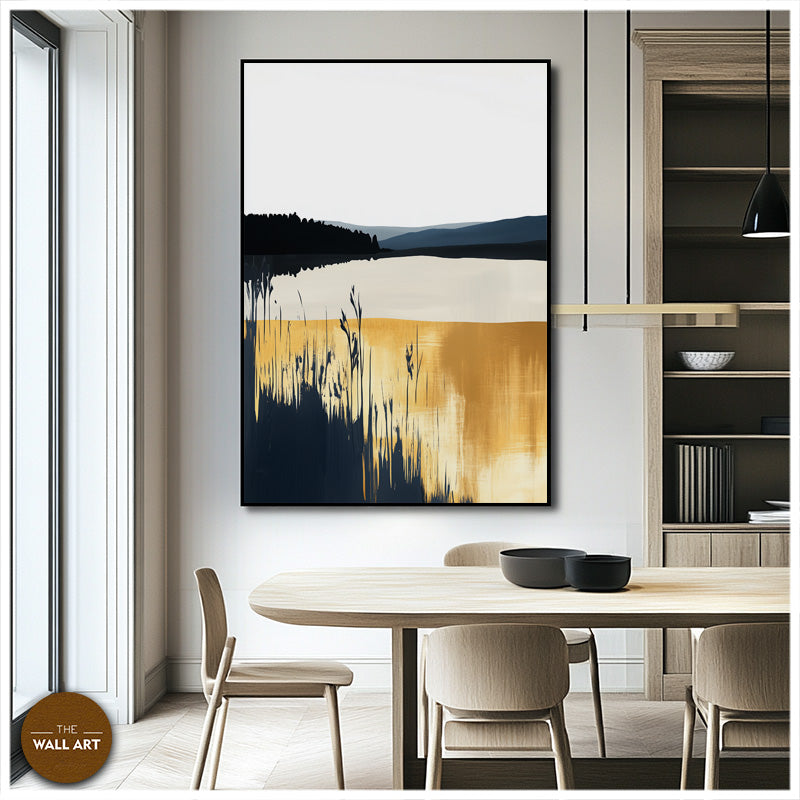 GOLDEN EDGE OF THE RIVER