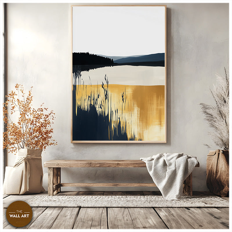 GOLDEN EDGE OF THE RIVER