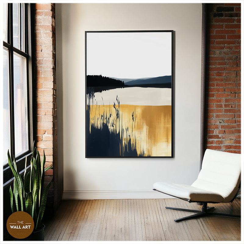 GOLDEN EDGE OF THE RIVER