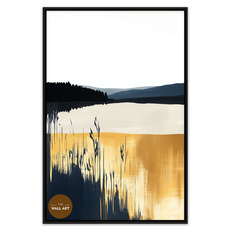 GOLDEN EDGE OF THE RIVER