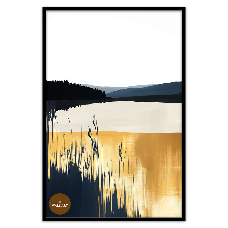 GOLDEN EDGE OF THE RIVER