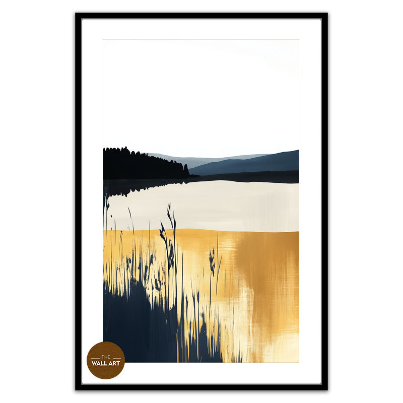 GOLDEN EDGE OF THE RIVER