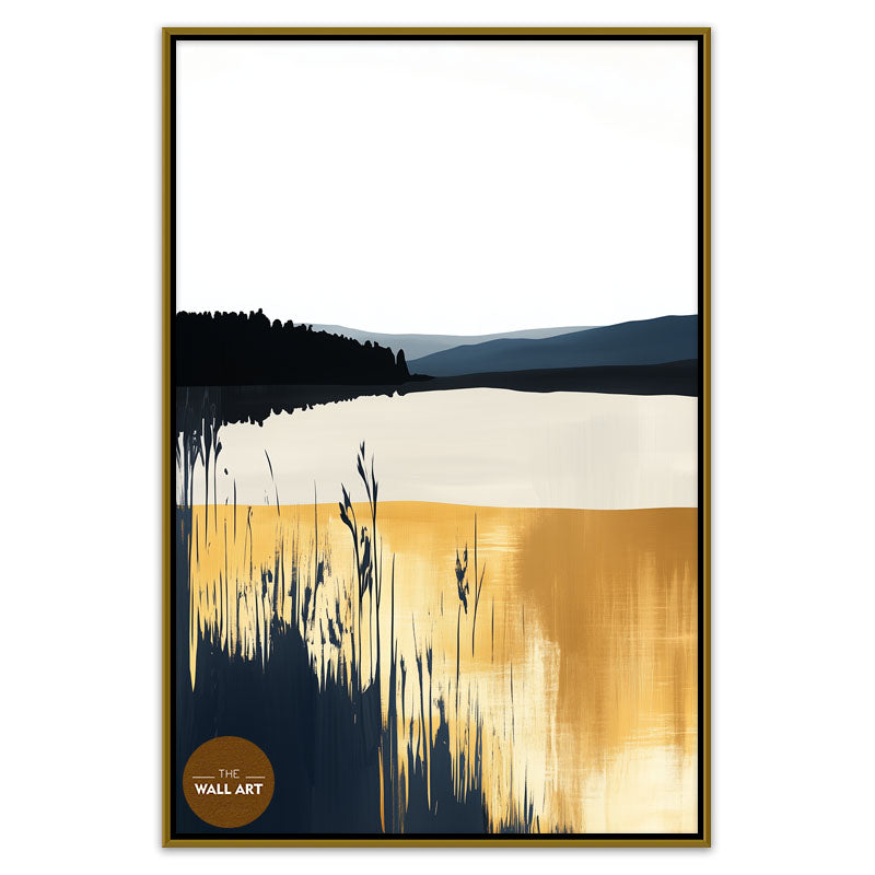 GOLDEN EDGE OF THE RIVER