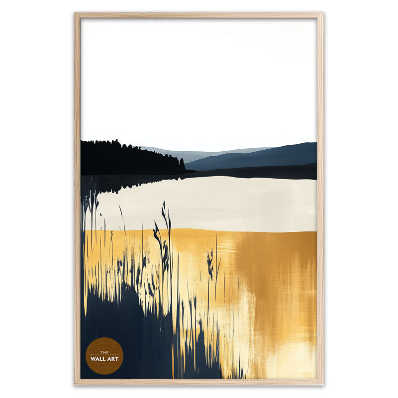 GOLDEN EDGE OF THE RIVER